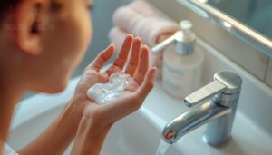 gentle cleansing twice daily gentle cleansing twice daily