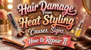 hair damage from heat styling