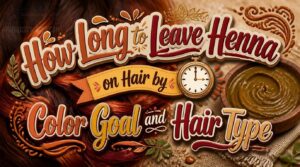 how long to leave the henna on hair how long to leave the henna on hair
