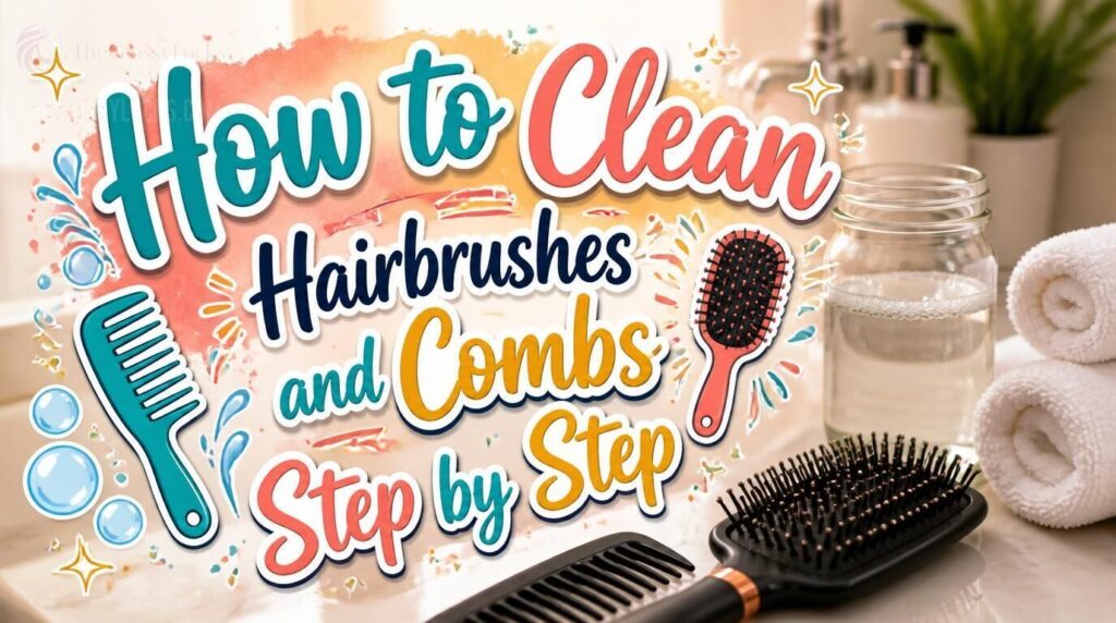 How to Clean Hairbrushes and Combs Step by Step