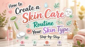 how to create a skin care routine for your skin type how to create a skin care routine for your skin type