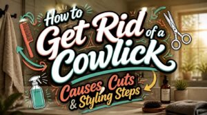how to get rid of a cowlick how to get rid of a cowlick