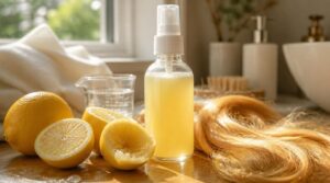 how to make a lemon juice hair lightening spray how to make a lemon juice hair lightening spray