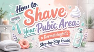 how to shave your pubic area