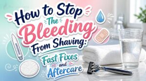 how to stop the bleeding from shaving how to stop the bleeding from shaving