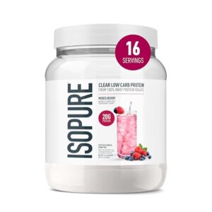 Isopure Clear Whey Isolate Protein B07F43RM55