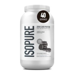 Isopure Zero Carb 100% Pure B0015R26V8