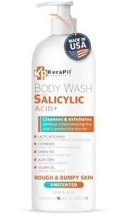 KERAPIL Exfoliating Body Wash with B0D6NSBX8K