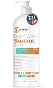 KERAPIL Exfoliating Body Wash with B0D6NSBX8K