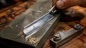 maintain the correct blade angle maintain the correct blade angle