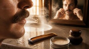 maintain your mustache between trims maintain your mustache between trims