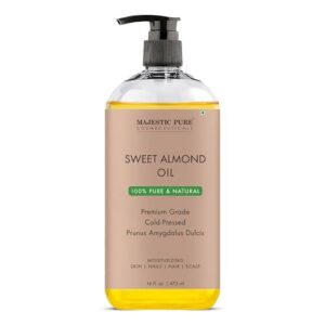 MAJESTIC PURE Sweet Almond Oil, B01DXRVQ3Q