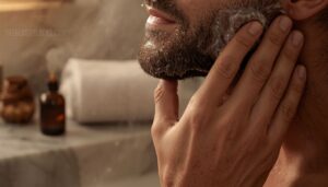 massage beneath beard massage beneath beard