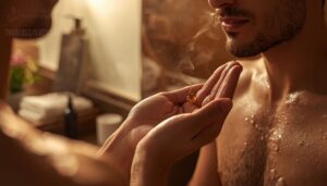 massage oil into damp skin massage oil into damp skin