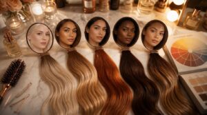 match hair color to skin tone match hair color to skin tone