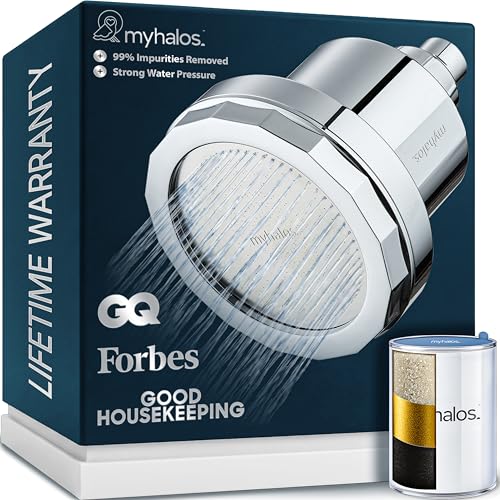 MyHalos® Filtered Shower Head, Shower