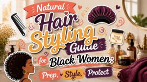 natural hair styling guide for black women