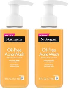Neutrogena Oil Free Acne Face Wash, B0D14Z3M9B