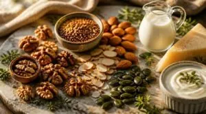 nuts, seeds, and dairy nuts, seeds, and dairy
