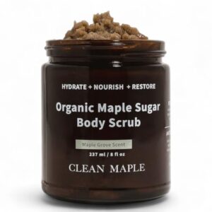 Organic Maple Sugar Body Scrub B0CRF78XLK