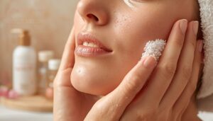 pat skin gently dry pat skin gently dry