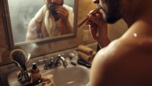 prepare your mustache before trimming prepare your mustache before trimming