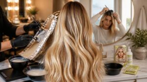 professional vs at-home blonde techniques professional vs at-home blonde techniques