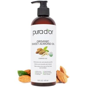 PURA D'OR ORGANIC Sweet Almond B07R8WZR55