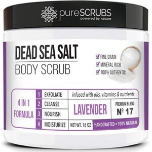 pureSCRUBS Premium Lavender Body Scrub B07JGHT6C1