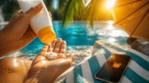 reapply sunscreen every two hours reapply sunscreen every two hours