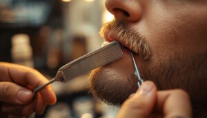 reduce bulk with upward combing reduce bulk with upward combing