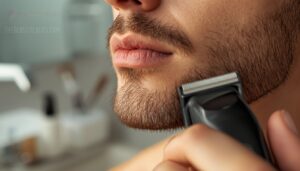 reduce mustache length and bulk reduce mustache length and bulk