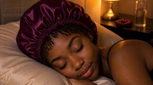 satin bonnet nighttime care satin bonnet nighttime care