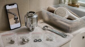 saving original shower parts saving original shower parts