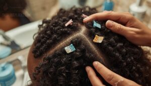 section hair for control section hair for control