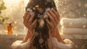 shampoo thoroughly shampoo thoroughly