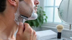 shave with minimal skin irritation shave with minimal skin irritation