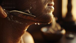 shave with the grain shave with the grain