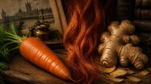 shift from “carroty” to “ginger” shift from “carroty” to “ginger”