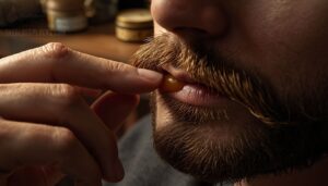 style mustache with wax style mustache with wax