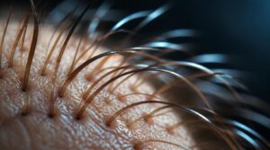 the average human head has about 100,000 hairs the average human head has about 100,000 hairs