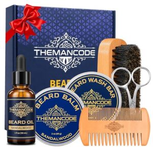 THEMANCODE Beard Grooming Kit for B0GVYRT14L