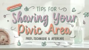 tips for shaving your pubic area