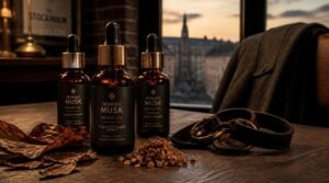 tobacco, musk, and leather blends tobacco, musk, and leather blends