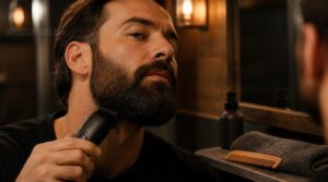 trim dry beard hair trim dry beard hair