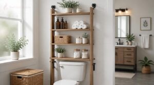try over-toilet shelving try over-toilet shelving