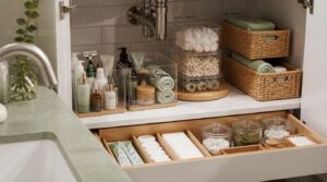 under-sink and drawer organization under-sink and drawer organization