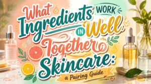 what ingredients work well together in skincare what ingredients work well together in skincare