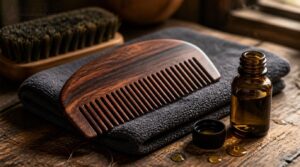 wooden beard comb wooden beard comb