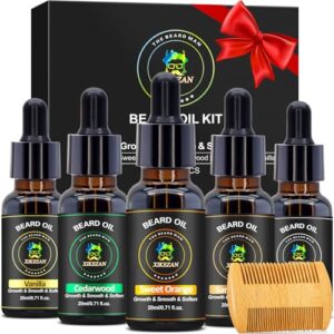 XIKEZAN 5 Pack Beard Oil B0BR9WJD1G
